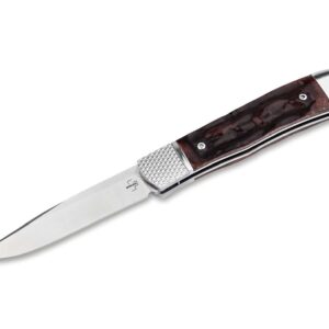 Böker Plus Hidden Release Trapper Appaloosa Bone