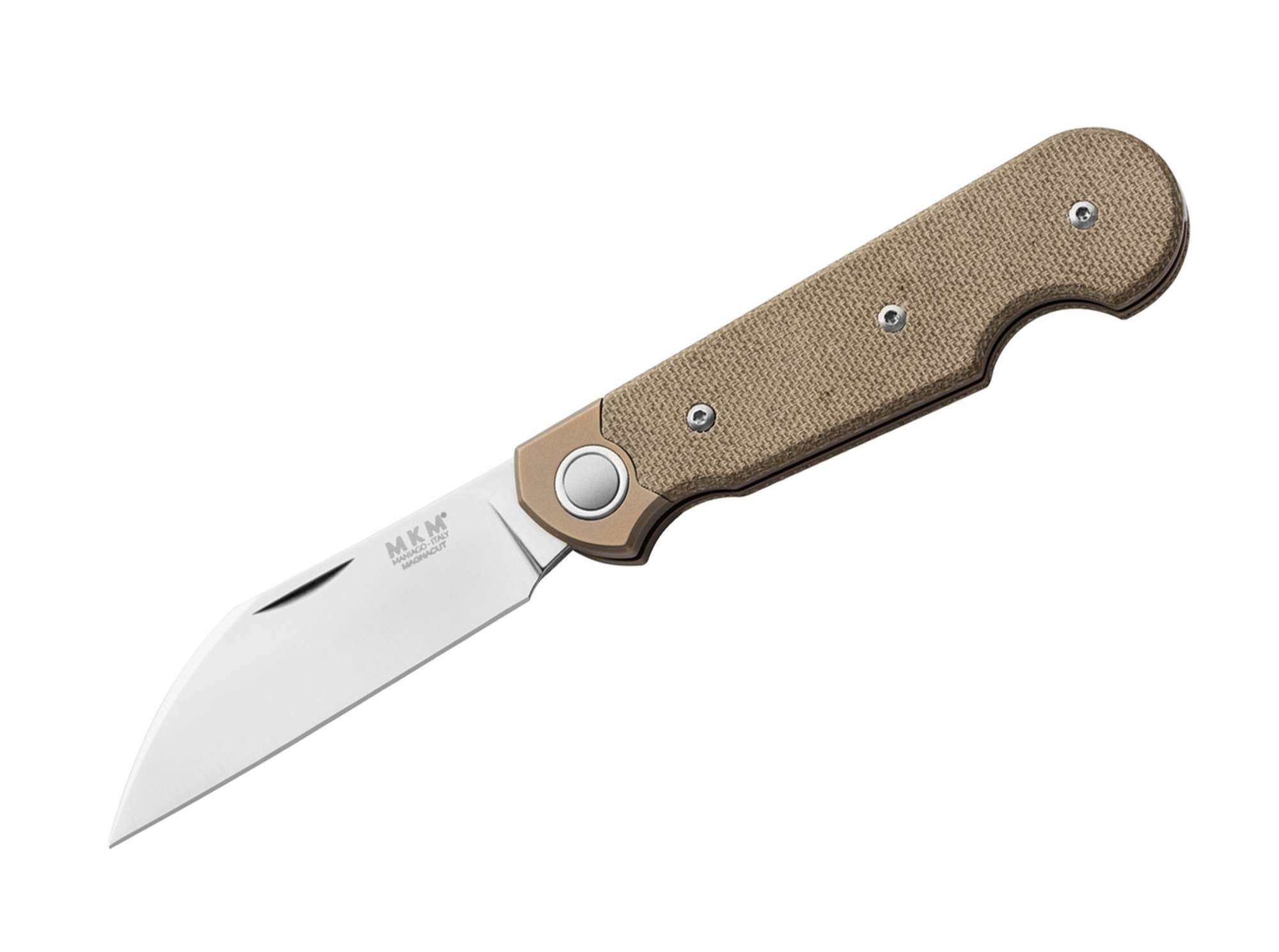 MKM Jaques Ti Micarta Green