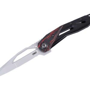 CRKT Nucleus 12C27 Steel & G10 Red & Black