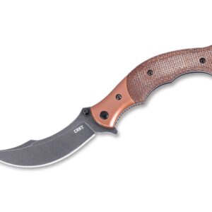 CRKT Ritual Compact Micarta Natural