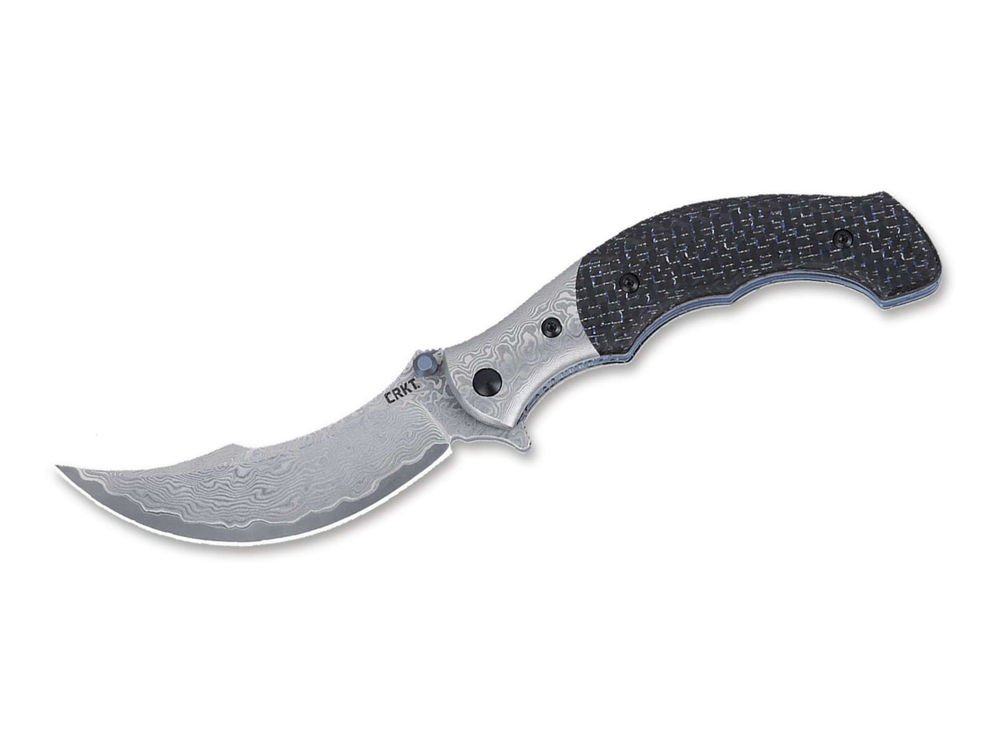 CRKT Ritual Compact CF Damascus