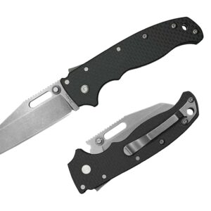 Demko Knives AD20.5 Shark Foot D2 Carbon Fiber