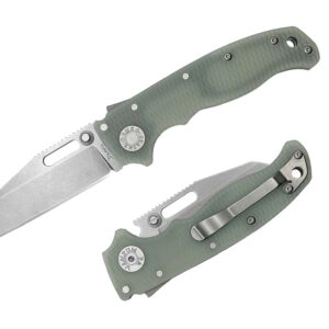 Demko Knives AD20.5 Shark Foot S35 G10 Natural