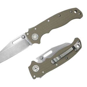 Demko Knives AD20.5 Shark Foot 3V G10 Coyote