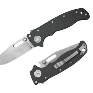 Demko Knives AD20.5 Clip Point 20CV Carbon Fiber