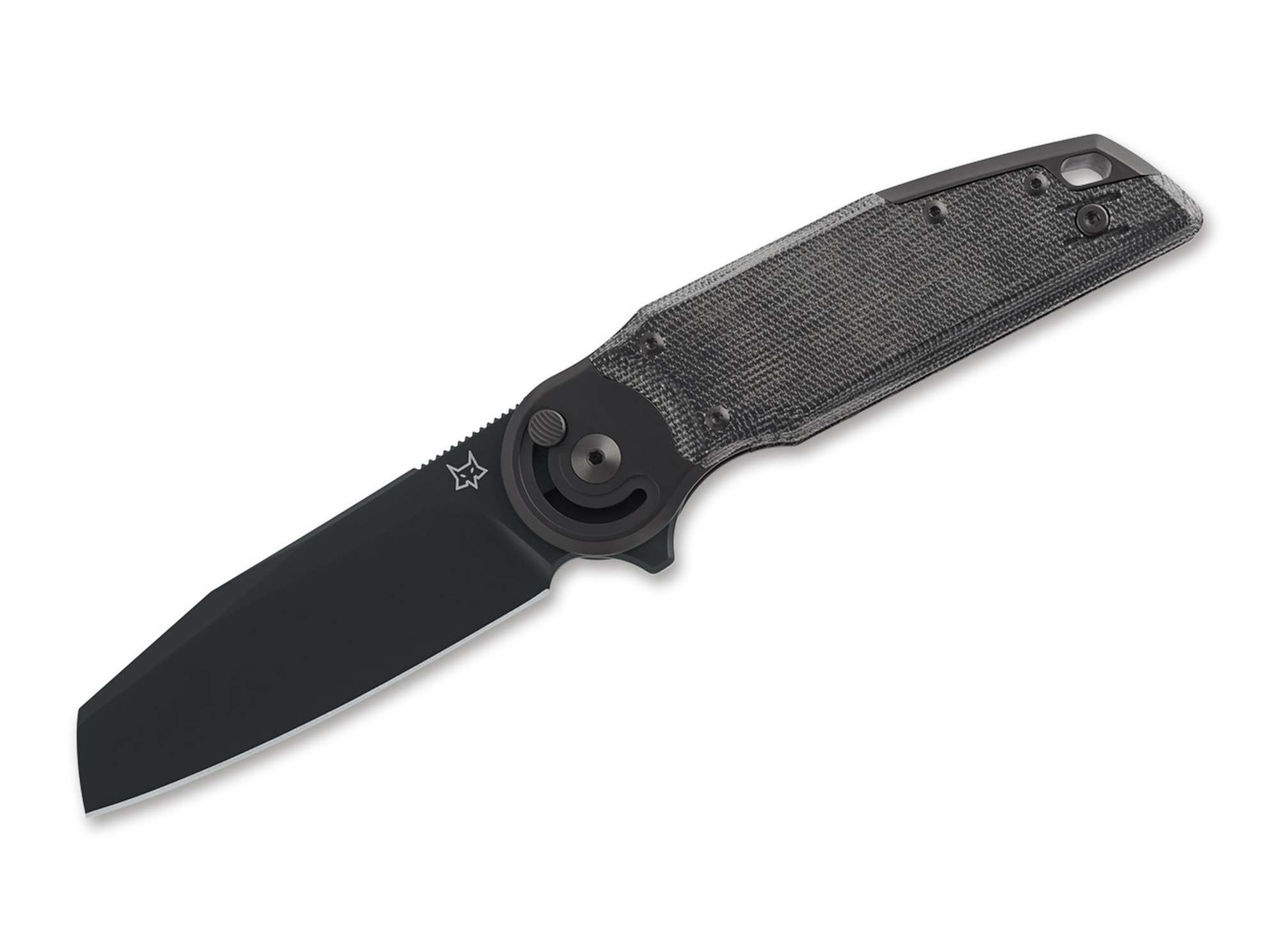 Fox Knives Metamorphosis Sheepfoot M390 Micarta Black PVD