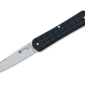 Fox Knives Vulpis 130 Grenade Pattern Aluminum Black