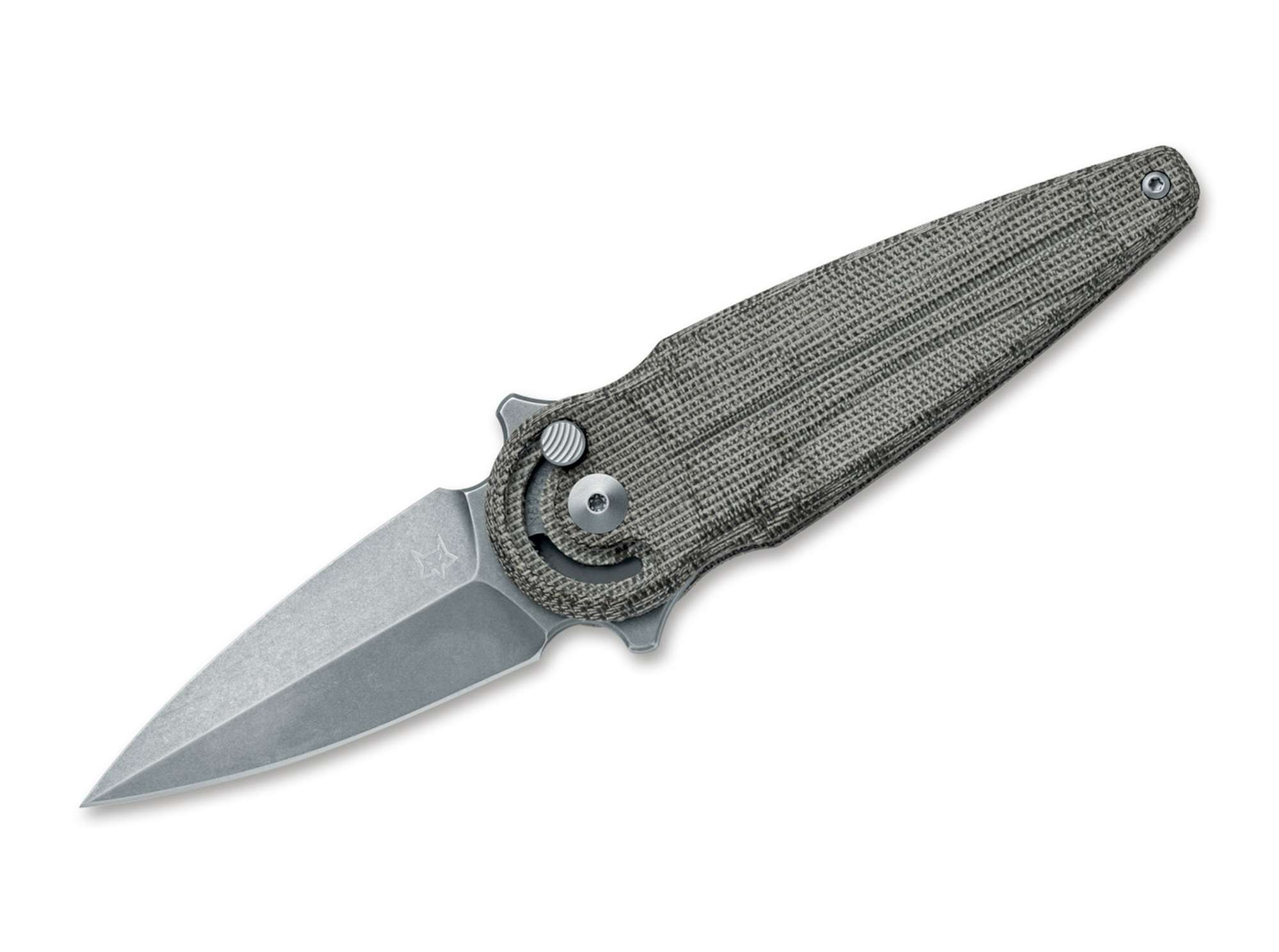 Fox Knives Saturn N690 OD Green Micarta