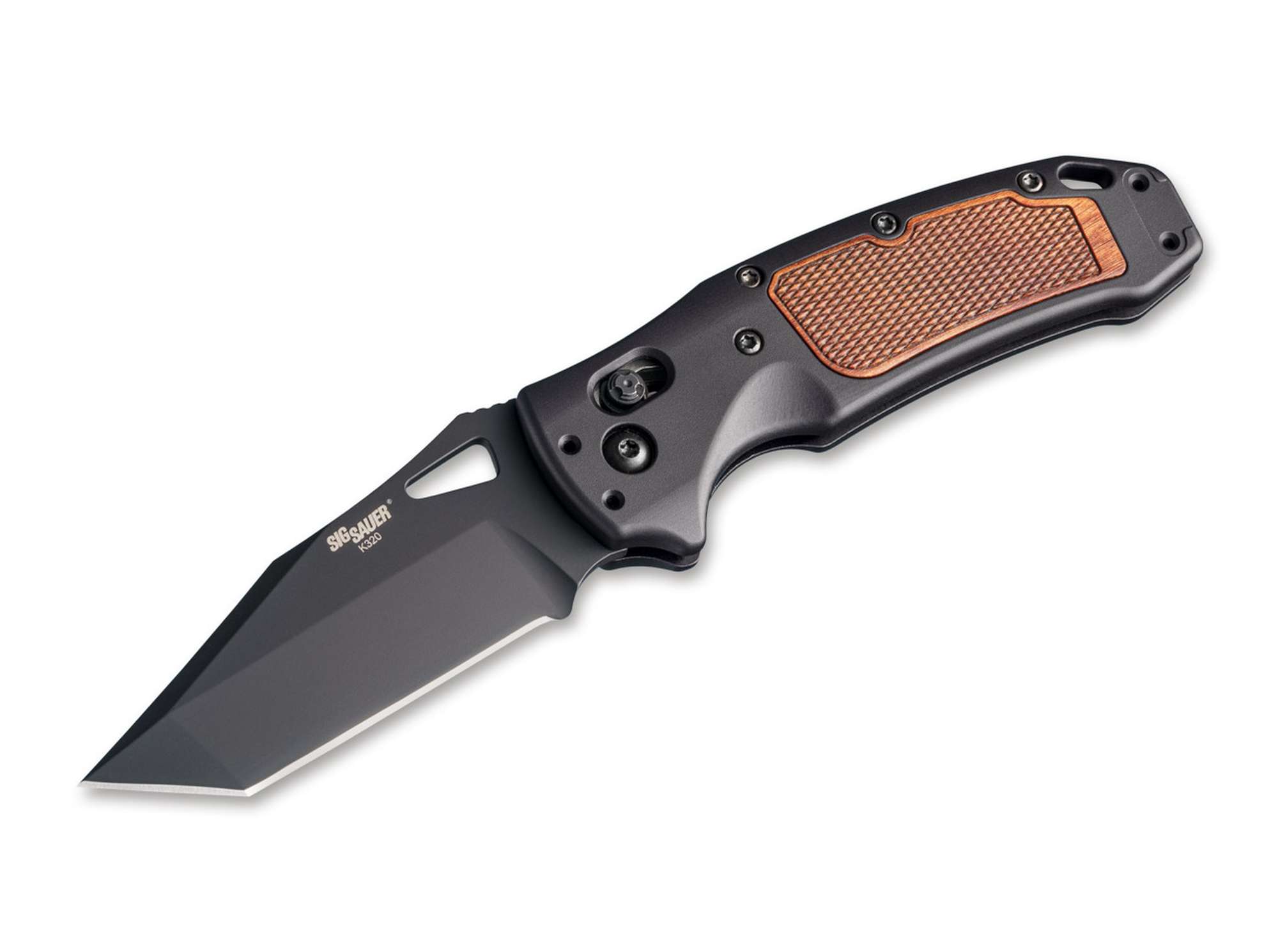SIG Sauer SIG K320 AXG Classic 3.5" Tanto Alumium Walnut Cerakote