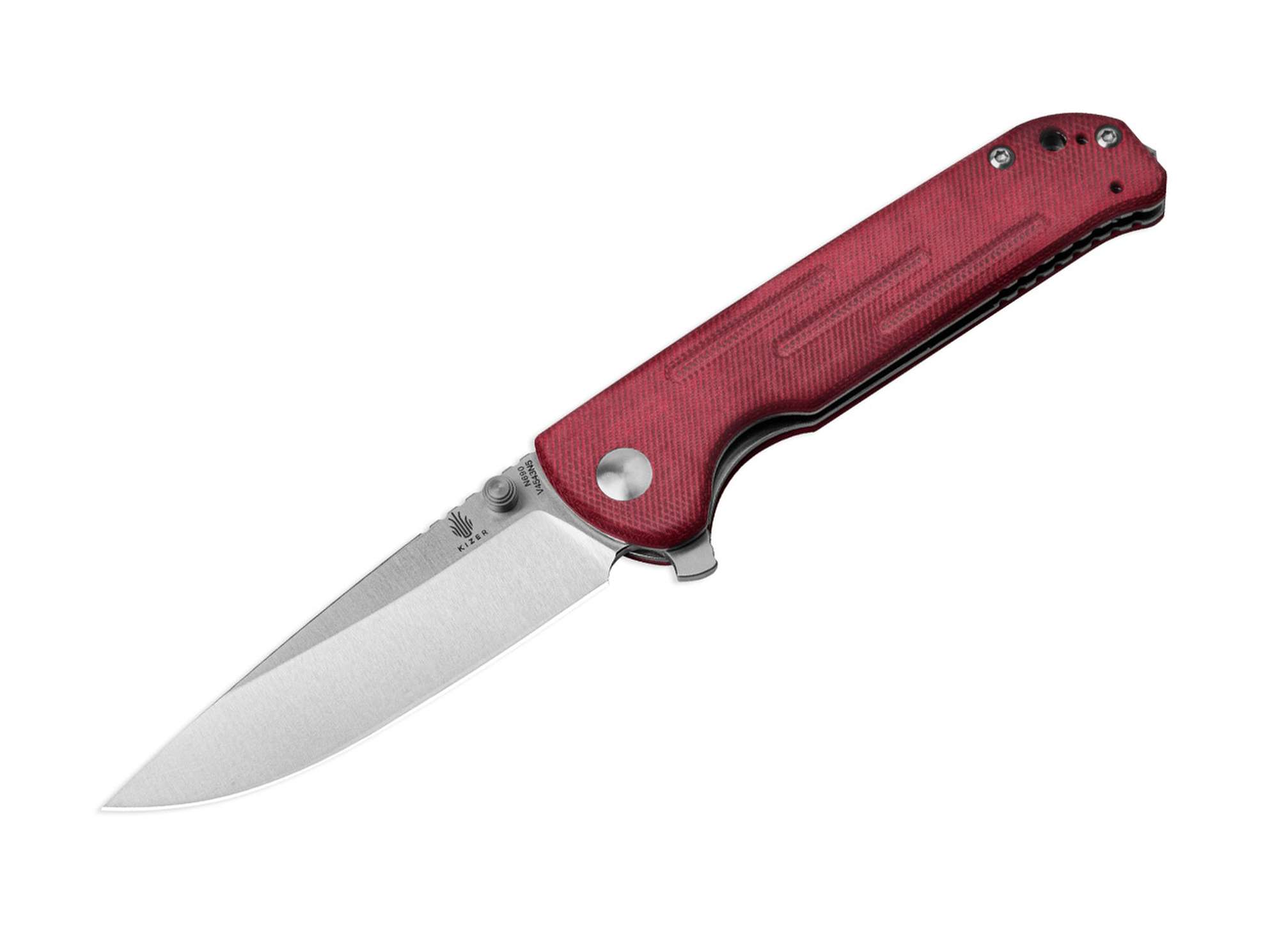 Kizer Justice Micarta Red