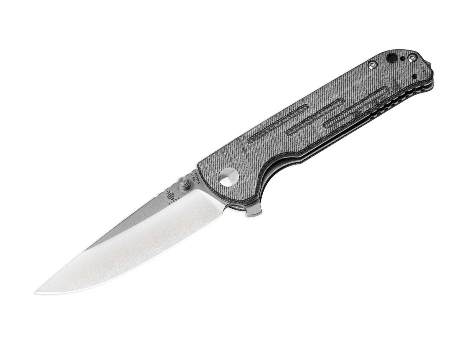 Kizer Justice Micarta Black