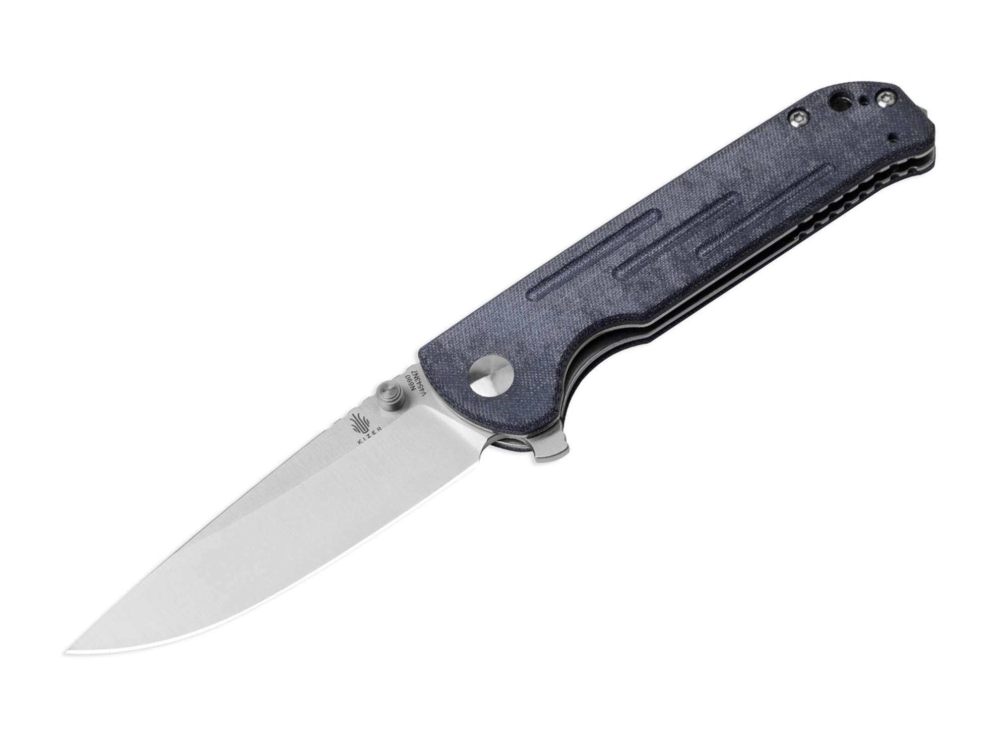 Kizer Justice Micarta Denim