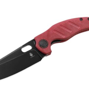 Kizer Sheepdog C01C Denim Micarta Red