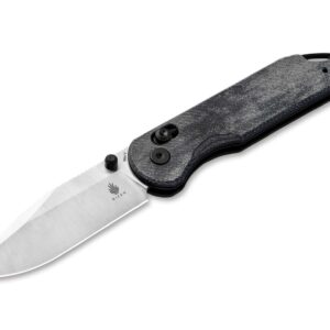 Kizer Assassin Nitro-V Micarta Blue