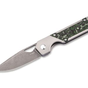 Kizer Mini Militaw Titanium CF Jungle Wear