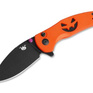 Kizer Mini Grouper G10 Orange Halloween
