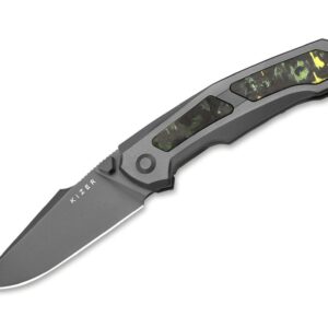Kizer Feweed S90V Ti Fat Carbon Toxic Storm