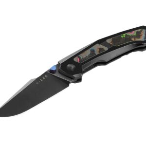 Kizer Feweed S45VN Ti Camo Carbon 80's