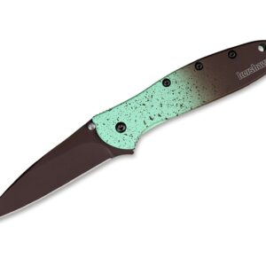 Kershaw Leek Mint Chocolate Chip Black