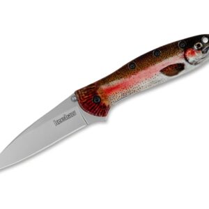 Kershaw Leek Aluminum Rainbow Trout