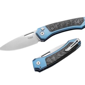 LionSteel Twain Titanium Blue CF