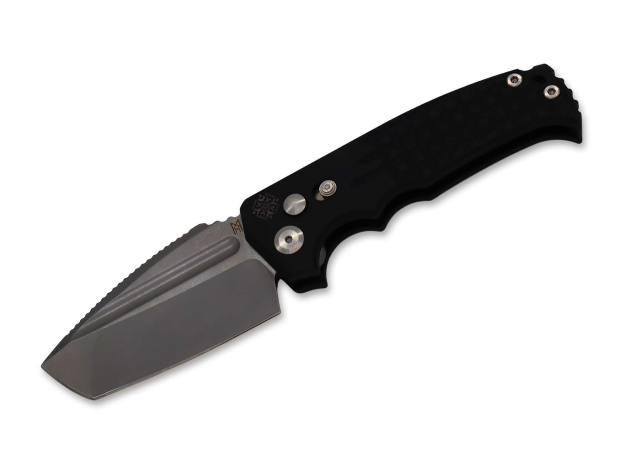 Midgards Messer Little Viking Automatic Ti Black