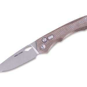 Real Steel Griffin Pro Micarta Natural Stonewash