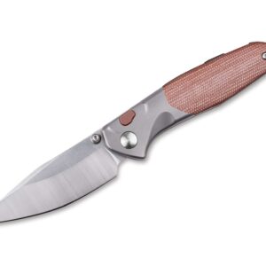 Real Steel Hoeft Ti Micarta Natural
