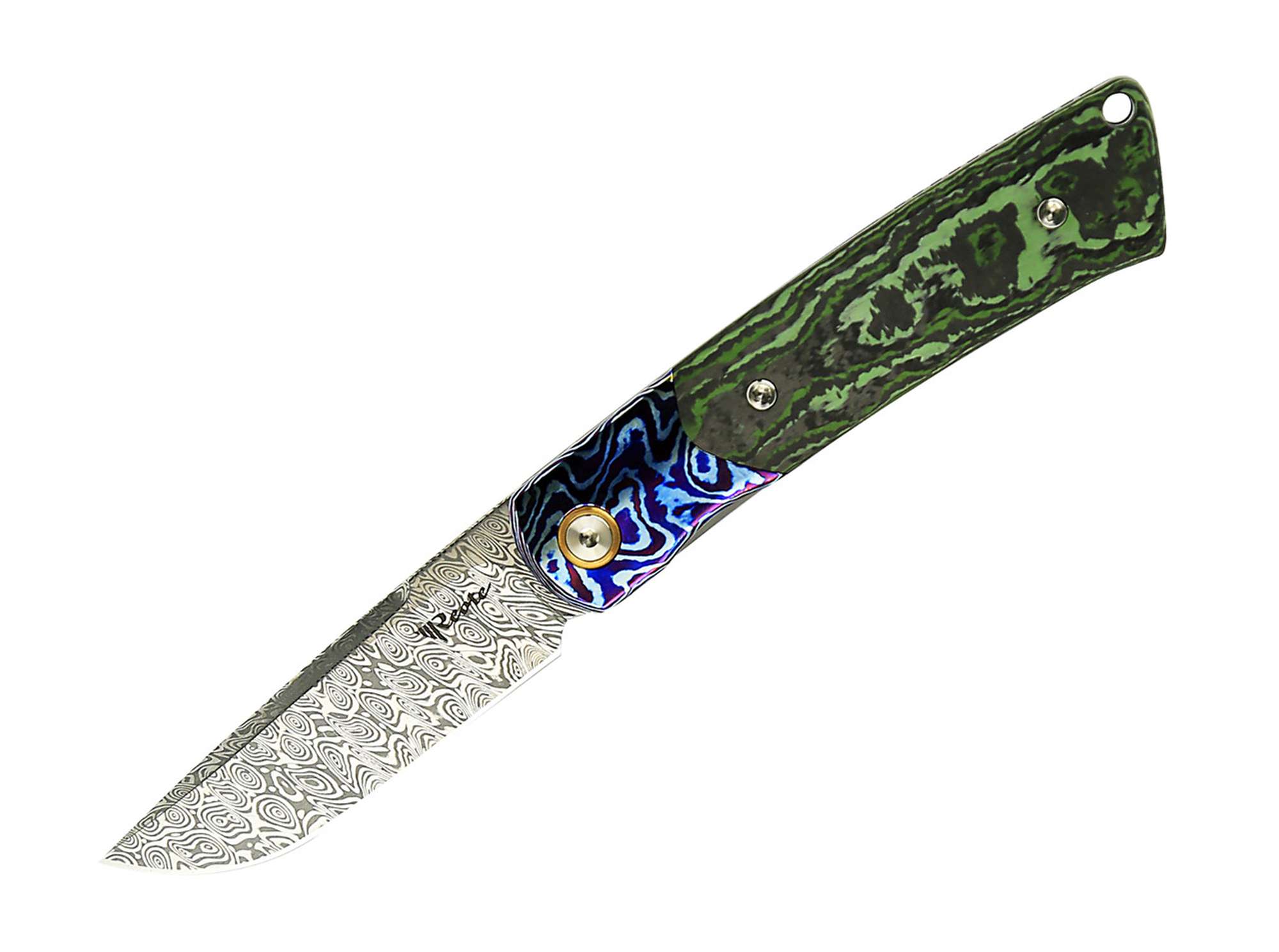 Reate Tribute Fat Carbon Jungle Wear Damascus