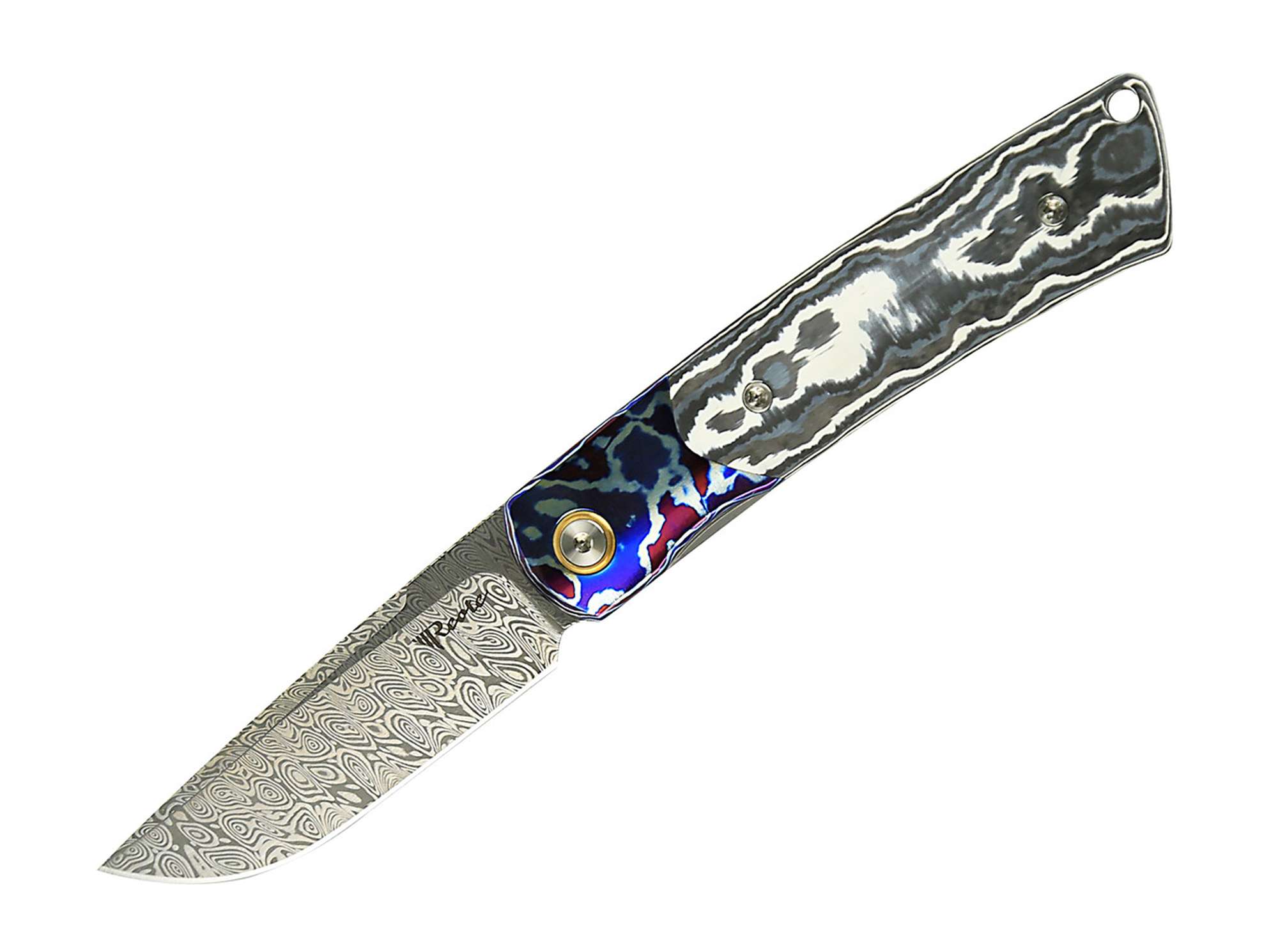 Reate Tribute Fat Carbon White Storm Damascus
