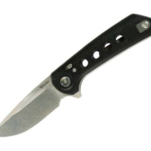 Reate PL-XF Micarta G10 Black Stonewashed