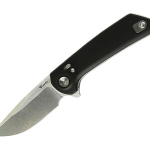 Reate PL-XF Aluminum Black Stonewashed Satin Flats