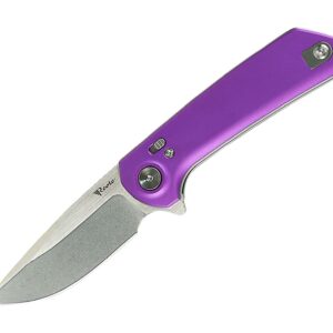 Reate PL-XF Aluminum Purple Stonewashed Satin Flats