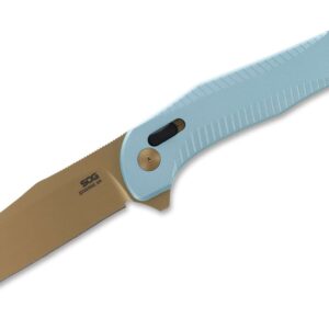 SOG Diverge XR Sheepsfoot Light Blue & Gold