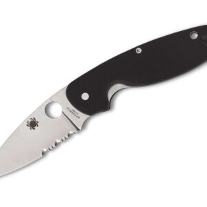 Spyderco Emphasis Black G10 CombinationEdge