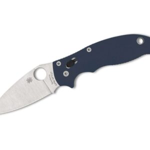 Spyderco Manix 2 CPM SPY27 G10 Blue PlainEdge