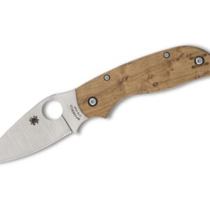 Spyderco Chaparral SLIPIT Birdseye Maple PlainEdge