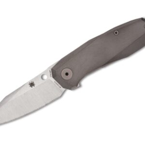 Spyderco Techno  3 Titanium Grey PlainEdge