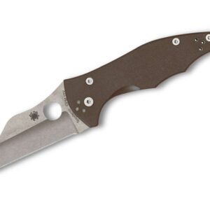 Spyderco Yojimbo 2 Brown G10 CPM-15V Sprint Run