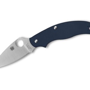 Spyderco UK Penknife Cobalt Blue G10 CPM-SPY27 PlainEdge