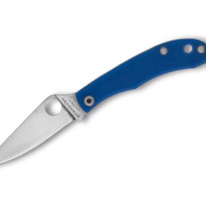 Spyderco Honeybee G10 Blue PlainEdge