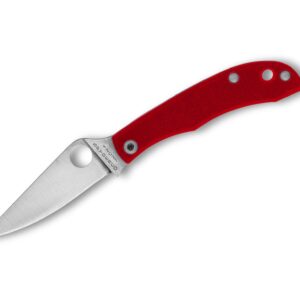 Spyderco Honeybee G10 Red PlainEdge