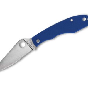 Spyderco Grasshopper G10 Blue PlainEdge