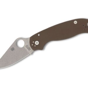 Spyderco Para 3 Brown G10 CPM-15V Sprint Run