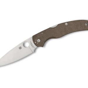 Spyderco Native Chief Brown Canvas Micarta CPM CRU-WEAR