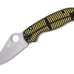 Spyderco Para 3 Salt Yellow & Black G10 Magnacut PlainEdge