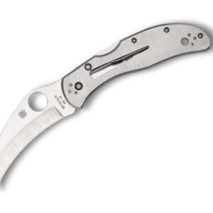 Spyderco Harpy Clipit Stainless PlainEdge