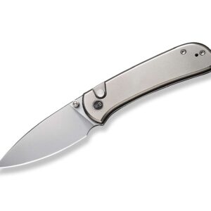 WE Knife Qubit Titanium Grey