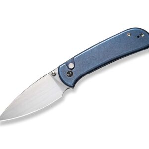 WE Knife Qubit Titanium Blue