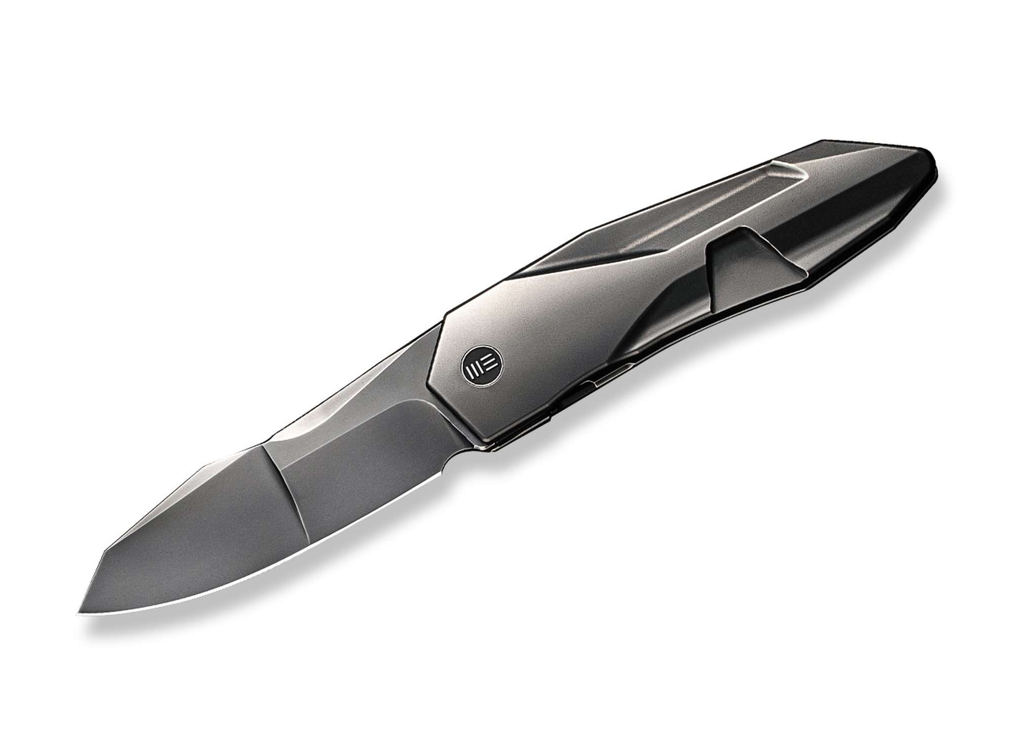 WE Knife Solid SLT Titanium Grey